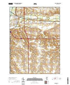 Green Rock 2018 topographic map thumbnail