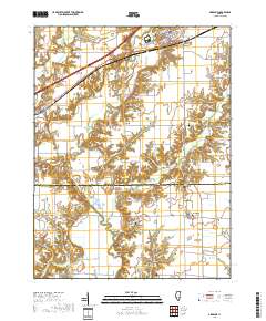 Greenup 2018 topographic map thumbnail