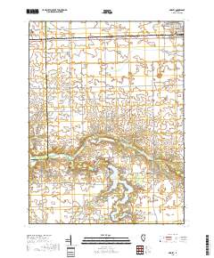 Gridley 2018 topographic map thumbnail