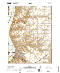 Hamilton 2018 topographic map thumbnail
