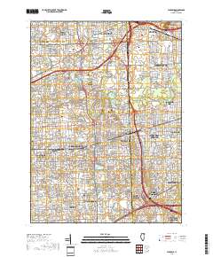 Hinsdale 2018 topographic map thumbnail