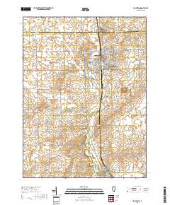 Hoopeston 2018 topographic map thumbnail