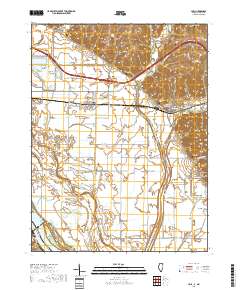 Hull 2018 topographic map thumbnail
