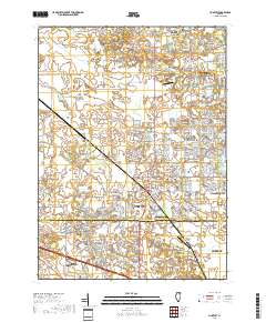 Huntley 2018 topographic map thumbnail