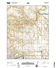 Hutsonville 2018 topographic map thumbnail