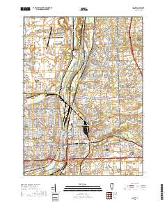 Joliet 2018 topographic map thumbnail