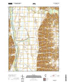 Kampsville 2018 topographic map thumbnail