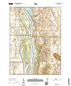 Keithsburg 2018 topographic map thumbnail