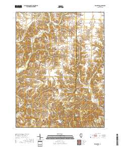Kellerville 2018 topographic map thumbnail