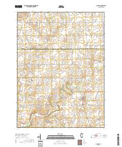 La Moille 2018 topographic map thumbnail
