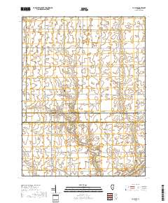La Place 2018 topographic map thumbnail