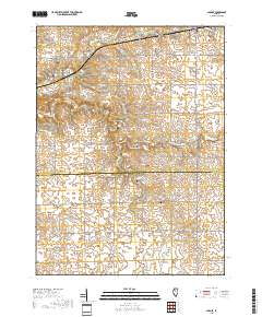 La Rose 2018 topographic map thumbnail