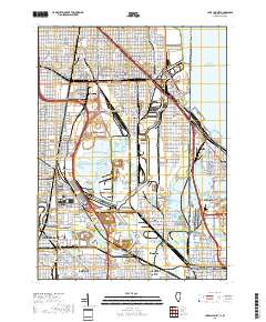 Lake Calumet 2018 topographic map thumbnail