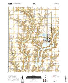 Latona 2018 topographic map thumbnail