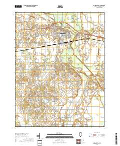 Lawrenceville 2018 topographic map thumbnail