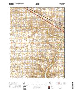 Le Roy 2018 topographic map thumbnail