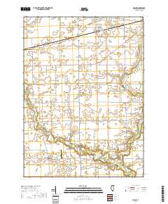 Leland 2018 topographic map thumbnail