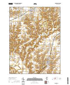 Lewistown 2018 topographic map thumbnail