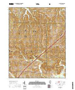 Lick Creek 2018 topographic map thumbnail