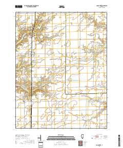 Loogootee 2018 topographic map thumbnail