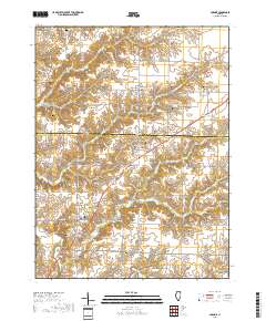 Loraine 2018 topographic map thumbnail