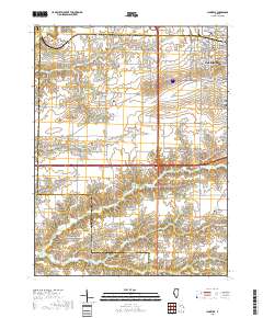 Lynnville 2018 topographic map thumbnail