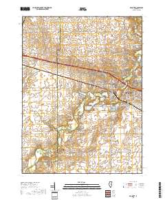 Mahomet 2018 topographic map thumbnail