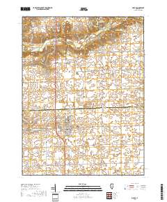 Maroa 2018 topographic map thumbnail