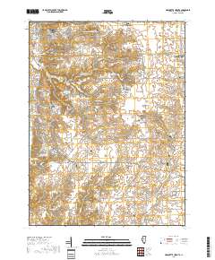 Marquette Heights 2018 topographic map thumbnail