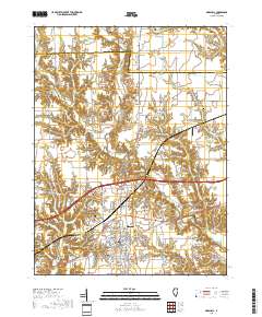 Marshall 2018 topographic map thumbnail