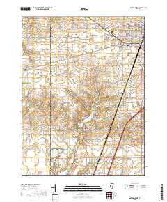 Mattoon West 2018 topographic map thumbnail