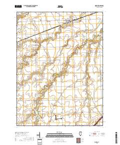 Mazon 2018 topographic map thumbnail