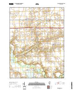 Mechanicsburg 2018 topographic map thumbnail