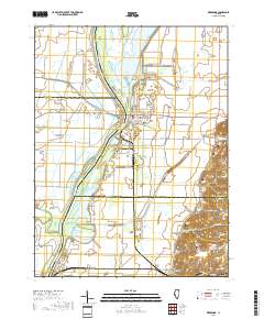 Meredosia 2018 topographic map thumbnail