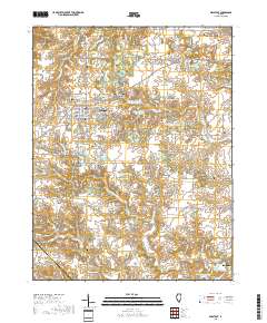 Millstadt 2018 topographic map thumbnail