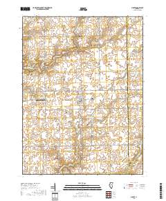 Minier 2018 topographic map thumbnail