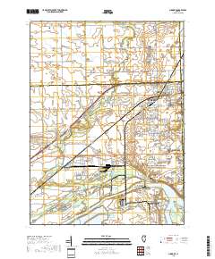 Minooka 2018 topographic map thumbnail