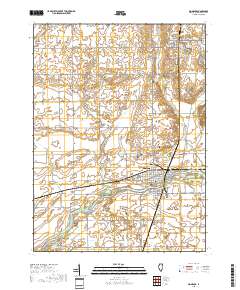 Momence 2018 topographic map thumbnail