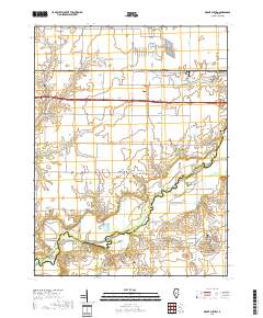 Mount Auburn 2018 topographic map thumbnail