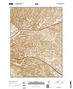 Mount Carroll 2018 topographic map thumbnail