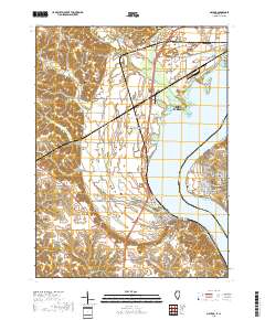 Nauvoo 2018 topographic map thumbnail