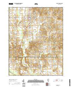 Norris City 2018 topographic map thumbnail