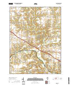 Oak Hill 2018 topographic map thumbnail