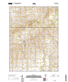 Ohio 2018 topographic map thumbnail