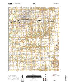 Olney 2018 topographic map thumbnail