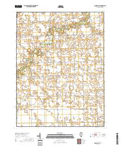 Onarga East 2018 topographic map thumbnail