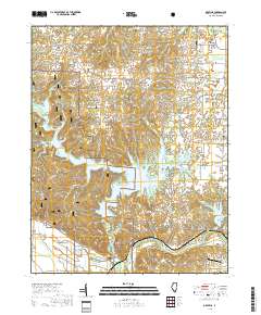 Oraville 2018 topographic map thumbnail