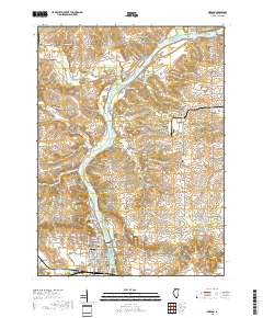 Oregon 2018 topographic map thumbnail