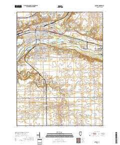 Ottawa 2018 topographic map thumbnail