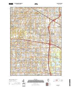 Palatine 2018 topographic map thumbnail